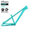 HASSNS quadro de trilha 26/27,5 polegadas hard tail 4X flying bag off-road AM velocidade carro de descida passagem interna carro de rua quadro de alumínio