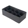 Caja de almacenamiento para ropa interior color rosa beige de cuatro piezas caja de almacenamiento de tela para calcetines caja de almacenamiento para sujetadores 6 compartimentos 7 compartimentos 8 compartimentos 2