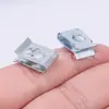Piezas Plásticas de Automóvil, Motocicleta, Vehículo Eléctrico, Clip de Tornillo en Forma de U Antióxido, Tornillo Autorroscante, Arandela de Tarjeta Tuerca 17*11