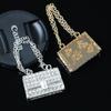 Nueva funda para teléfono móvil con cadena, accesorios de bricolaje, decoración para salida de aire del coche, hebilla, agujero para zapatos, colgante