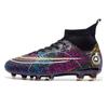 Zapatos de fútbol Binbin Bird de gran tamaño, nuevos y transpirables para hombre, para interior y césped, con clavos largos y cortos.