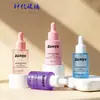 En Stock Botella de Aceite Esencial Macaron de 30 ml con Hombro Plano Botella Gotero Mate Botella de Líquido Original Botella de Vidrio Dispensadora para Cosméticos Esencia