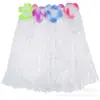 Fornecimento Direto da Fábrica Conjunto de Saia Hula para Festa de Carnaval no Havaí Amazon Adereços para Apresentação Pai-Filho de Jardim de Infância Dança Hula