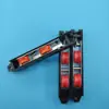 Polea de Aleación de Aluminio Accesorios para Puertas y Gabinetes Rodamiento Polea Doble
