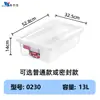Caja de etiquetado transparente engrosada de grado alimenticio Huierxin, caja de almacenamiento para conservación de alimentos comercial con código de color y temporizador para refrigerador