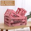 Caja de Madera Retro, Caja con Marco de Madera, Caja de Madera (Crate), Almacenamiento y Exhibición, Exhibidor para Supermercado, Cesta de Madera, Caja de Madera Decorativa, Rectangular