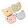 Japonês e Coreano fofo macio fofo joia broche de urso desenho animado Baole veludo tridimensional doce estudante broche acessórios de bolsa