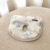 Almohada para Bebé de 0 a 6 Meses Absorbente de Sudor y Transpirable Corrección para Bebé Forma de Cabeza Anti-Excénctrica Recién Nacido Cuatro Estaciones Almohada Moldeadora de Silicona