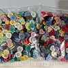 Botones de Flor, Botones Lindos para Suéter, Forro de Suéter, Chaqueta Cardigan, Decoración de Dibujos Animados, Trébol de Cuatro Hojas, Ropa de Niños, Plástico