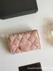 Cartera Rombo Popular Transfronteriza Porta Tarjetas de Mujer Piel de Oveja de Primera Capa Cuero Genuino Porta Tarjetas de Presentación Cartera con Tapa Porta Tarjetas de Crédito