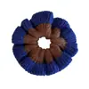 Cintas para el Cabello de Punto con Bloques de Color Dulces para Otoño e Invierno Estilo Coreano Cintas para Moños de Niña Scrunchies Cuerdas para el Cabello Estilo Nuevo