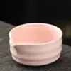 Conjunto de Mexedores de Chá Artesanais Estilo Japonês Hengfei Pincel para Matcha Tigela de Papel Cerâmica Casa Café Cerimônia do Chá