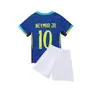 2425 Popular Mismo Estilo Conjunto de Uniforme de Fútbol No. 7 Ronaldo Mbappé No. 10 Camisetas de Verano Messi para Hombre y Mujer