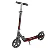 Patinete com Freio de Mão Alargado para Adultos, Crianças e Adolescentes, Adequado para Deslocamento, com Rodas Grandes, Duas Rodas, Dobrável, para Uso na Cidade e no Campus