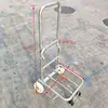 Carrito Plegable Resistente de Cuatro Ruedas para Compras y Transporte en Casa Portátil de Dos Ruedas para Compras Carrito para Tuberías de Agua Equipaje Otro