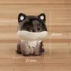 Micro-Paisaje Artificial Lindo Cachorro Babero Adornos de Escritorio para el Hogar Accesorios Creativos para Coche Artesanía de Resina Adornos Pequeños