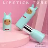 Embalagem de tubo de batom com controle de ar fabricantes de material atacado a pronta entrega pequenos lotes quadrado redondo diy concha para protetor labial artesanal