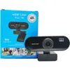 Cámara Web USB para Clase en Línea en Vivo de Escritorio y Portátil de Alta Definición 1080P 4K Transfronteriza