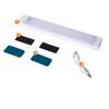 Luz de Noche LED Magnética Inalámbrica de Tira Larga Recargable Cocina Armario Gabinete Dormitorio Luz de Botón Recargable