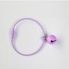 Anillo de Alambre Color Caramelo Llavero Campana Pequeña Hecho a Mano DIY Accesorios Tejidos Colgante para Bolsa Macaron Muñeca