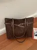 Bolso de mujer de gran capacidad, nuevo bolso de hombro de moda 2026, bolso tote para otoño, versátil para el trabajo y los desplazamientos
