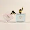 Botella de Vidrio Cuadrada de 30ml Botella de Perfume Botella Recargable de 50ml Botella Transparente con Atomizador a Presión Botella Vacía Cosmética