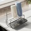 Estante Drenador para Taza Térmica de Hierro Estante para Encimera de Cocina Estante de Almacenamiento para Tazas de Café Estante Drenador de Doble Capa Estante de Almacenamiento para Tazas