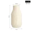 Estilo Nórdico Morandi Linhas Irregulares Textura de Borracha Esmalte Cerâmica Vaso Sala de Estar Sala de Jantar Armário de TV Decoração
