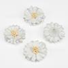 Flor de Tela Simulada de 4 cm Margarita Material para Accesorios de Cabello DIY Material para Ropa Zapato Flor Sombrero de Paja Joyería Material para Funda de Teléfono Móvil Producción