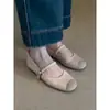 Súper Suaves~Zapatos de Salón Franceses Retro para Mujer Otoño 2026 Planos Bailarinas Bajos Zapatos de Noche Mary Janes