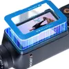 Adequado para DJI Action 5 Pro, protetor de lente de encaixe rápido, película de vidro temperado para tela da câmera de mão Pocket 4