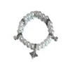 Pulsera de Corazón de Mango Estrella Perla Zirconia con Cuentas Estilo Yang Chaoyue para Mujer Diseño de Nicho Sentido de la Mano Pulsera de Alta Gama