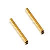 Accesorios DIY cuerda trenzada hecha a mano material con cuentas joyería acero inoxidable tubo recto cuadrado redondo cuentas cuadradas simple versátil