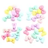 Pasador de Pelo de Pajarita Accesorios de Resina para Manualidades Accesorios para Niños Accesorios Accesorios para el Cabello de Pajarita Banda de Goma Material de Pegamento Cremoso para Manualidades