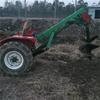 Tractor con máquina excavadora automática colgante, máquina excavadora para plantar árboles, máquina perforadora de columnas de pilotes empotrados, máquina excavadora para plantar árboles en huertos