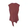 Ropa de Mujer Transfronteriza 2026 Moda Europea y Americana Ajuste Delgado Top de Cuello en V con Lazo + Conjunto de Pantalones para Mujer E490652