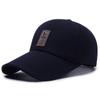 Chapéu Boné de Baseball Masculino Casual Versátil Proteção Solar e Sombra Pesca Masculino Lona Aba Longa Estrutura Rígida Bico de Pato Boné de Baseball