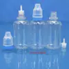 Anti-niños PET30ML Tapa de Doble Seguridad Punta Fina Tapón Interior Delgado Botella Gotero Inyección de Aceite Esencial Color Material Color Botella de Plástico Vacía