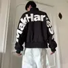 Jaqueta Bomber de Voo Bordada com Patch de Letra Estilo de Rua Americano 2026 Primavera Unissex Solta Casual Jaqueta Baseball com Zíper