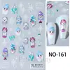 Adesivos de Unha Artística Novos Transfronteiriços Ins Urso de Desenho Animado Papai Noel Floco de Neve Anjo Laço Adesivos Adesivos para Unhas