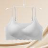 Base de Maquillaje Líquida Lifting Invisible Sin Costuras Ropa Interior Femenina Camisola Espalda Hermosa Envolvente Transpirable Cómodo Sujetador para Chicas de Yoga