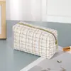 Bolsa de cosméticos de moda de alto valor con envoltorio de hilo dorado, nueva 2023, gran capacidad, bolso de mano portátil, bolsa de almacenamiento para cosméticos