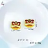 Pulseira Dourado Areia Preserva Cor Cabeça de Leão Dançante Acessórios DIY Pingente Contas Dança do Leão Corda Trançada Corda de Mão Pequenos Acessórios Material Pingente
