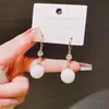 Aguja de plata 925, diseño de nicho, aretes de puesto de mercado nocturno, fuente mayorista, aretes de moda estilo coreano, aretes populares