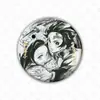 Demon Slayer Série Tinta Seda Duplo Brilho Insígnia AR Tanjiro, Nezuko, Mitsuri Merchandise de Lata