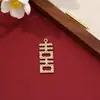 Peça de flor com textura de pétala vermelha estilo chinês DIY antigo joia adorno de cabeça de noiva coroa de fênix acessórios de joia de metal