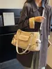 Bolsa Tote Grande Capacidade 2026 Transfronteiriça, Bolsa de Mão Versátil Personalizada, Bolsa de Ombro Simples, Bolsa Transversal para o Dia a Dia