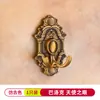 Gancho de Parede para Porta de Banheiro e Entrada de Banheiro, Dupla Utilização, Gancho Único de Metal Alumínio para Roupas, Chapéus, Armário, Sem Furar