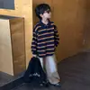 Jeans de Primavera para Niños 2026 Nuevo Estilo Pantalones Finos Sueltos Versátiles de Color Sólido para Niños Mayores