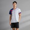 Ropa de bádminton de secado rápido para hombres y mujeres, de manga corta, transpirable, para voleibol, nuevo traje deportivo de tenis de mesa, ropa de competición con logotipo impreso